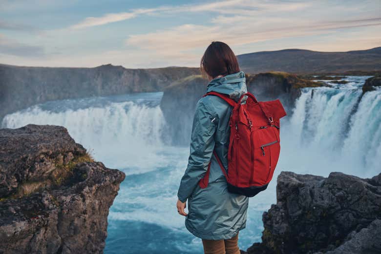 Excursion à la cascade de Godafoss