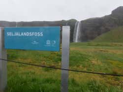Panneau de Seljalandsfoss