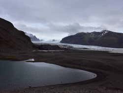 Glacier à Skaftafell