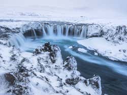 Godafoss en hiver