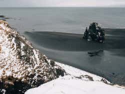 Hvitserkur en hiver