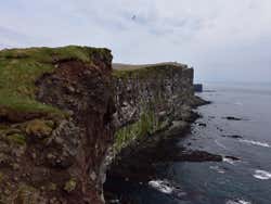 Vue panoramique de Látrabjarg