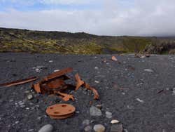 Reste de bateau en Djúpalónssandur