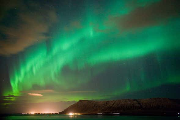 Observation d'aurores boréales + Billet pour The Northern Lights Center