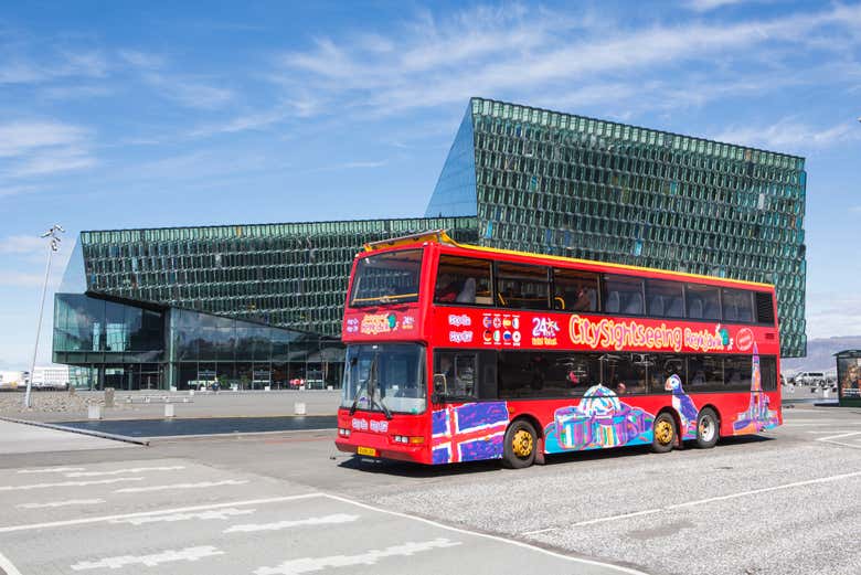 Bus touristique de Reykjavik