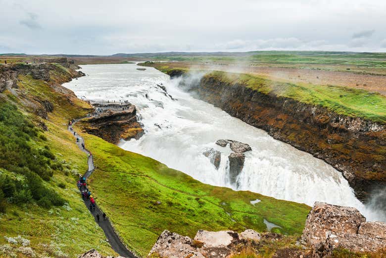 Les cascades Gullfoss