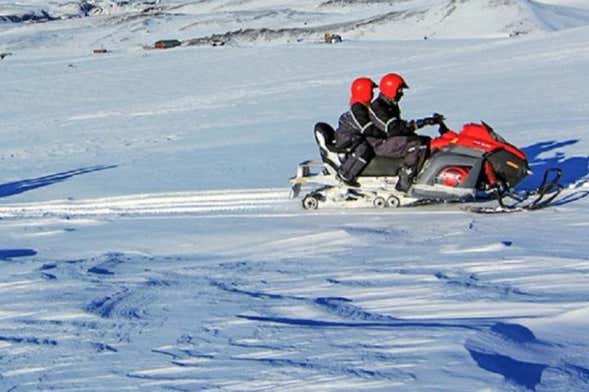 Aventure en motoneige dans le sud de l'Islande