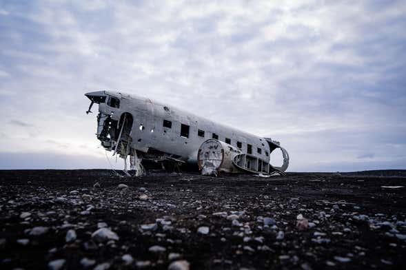 Trajet en bus vers l'épave de l'avion DC-3