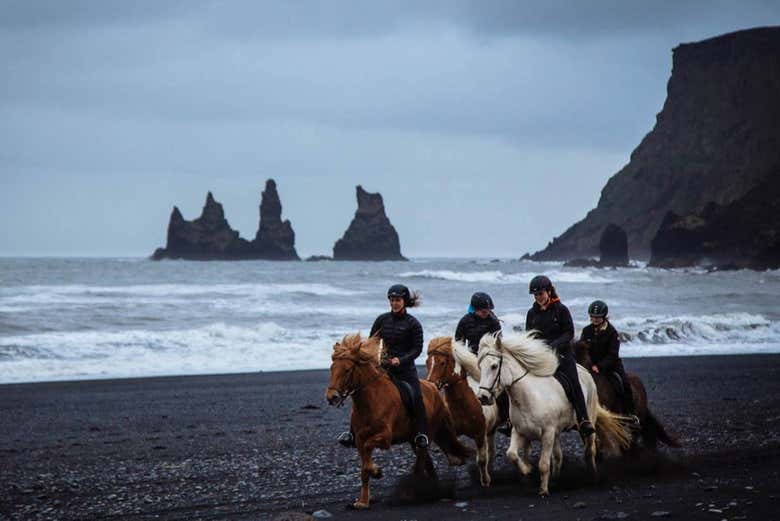Balade à cheval à Víkurjfara