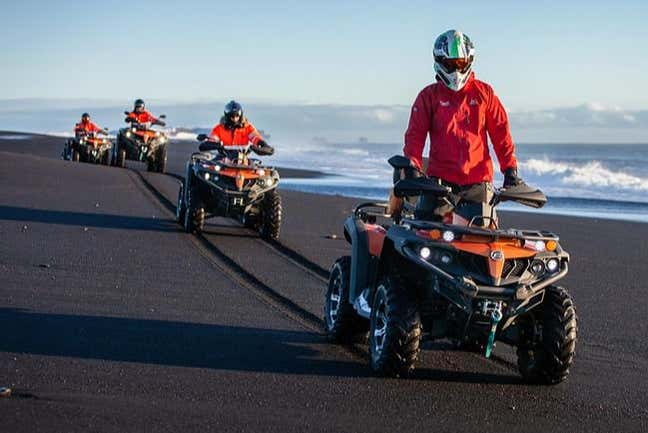 Balade en quad sur la côte sud de l'Islande