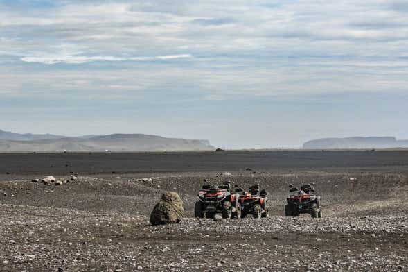 Balade en quad sur la côte de l'Islande